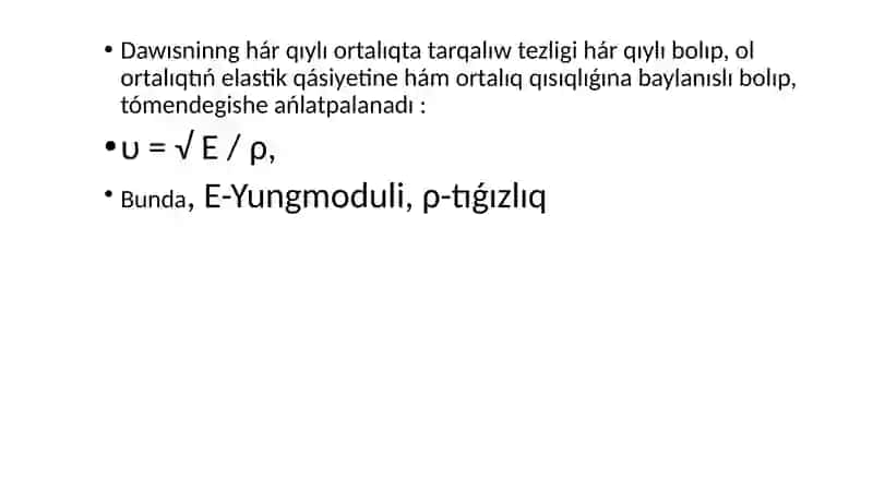 Bioakustika 4