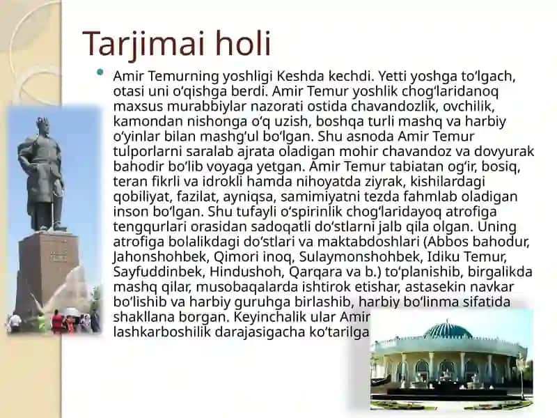 Amir Temur buyuk davlat arbobi 4