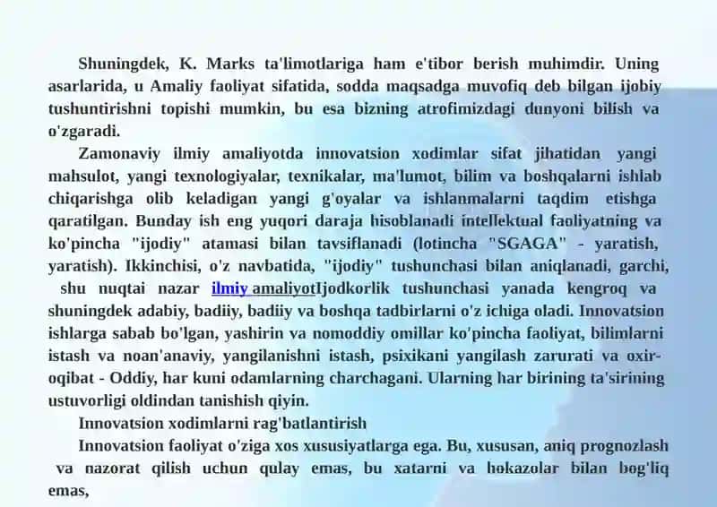 Innovatsion faoliyatning moliyaviy rag'batlantirish usullari 4