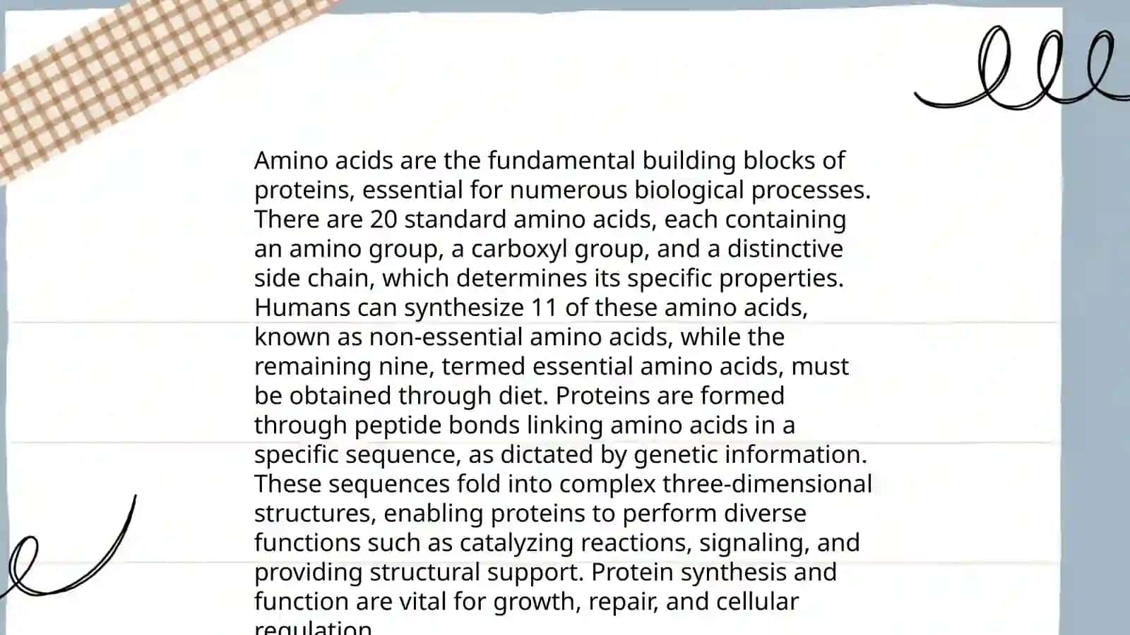 Proteins 4