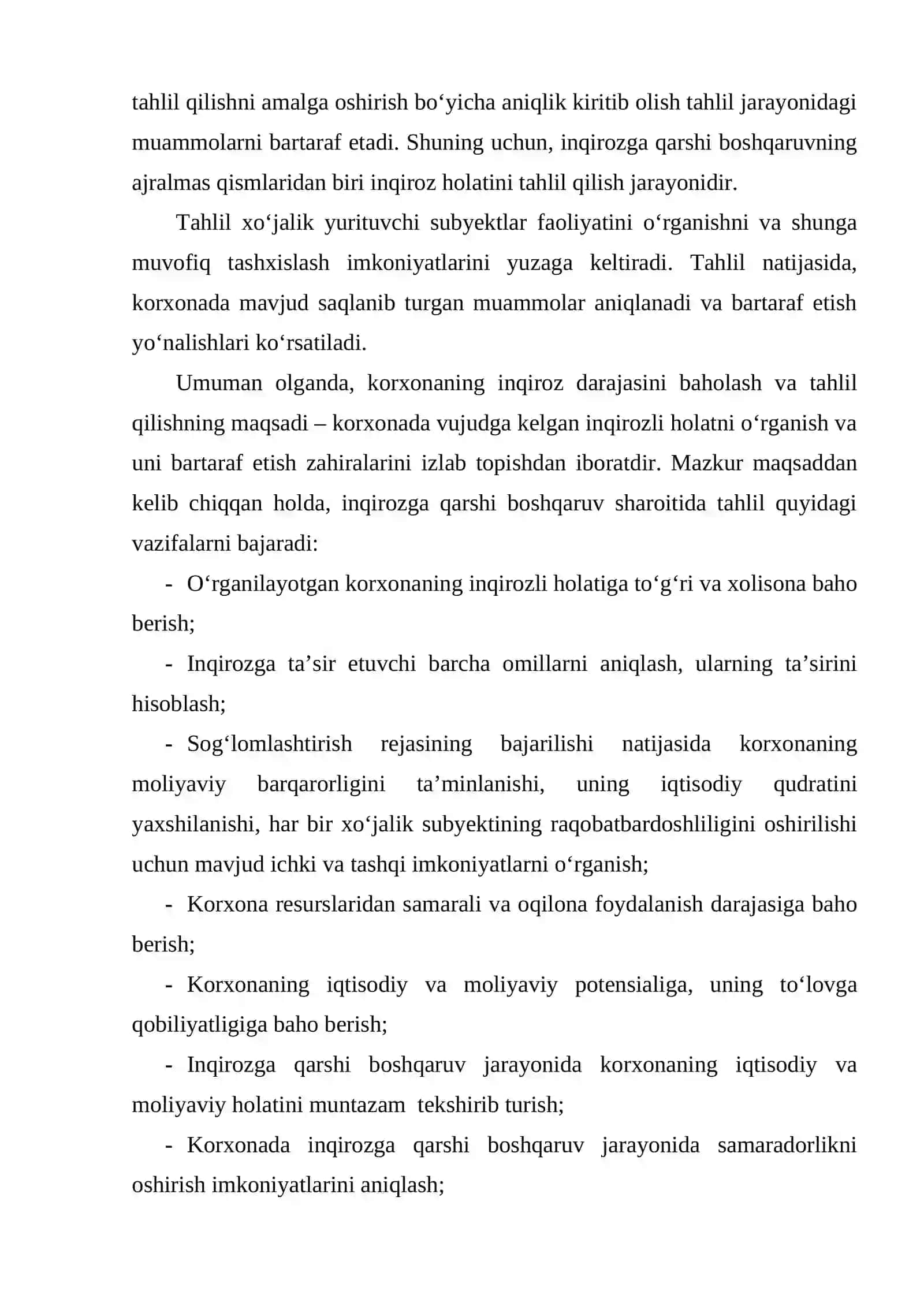 JAHON MOLIYAVIY INQIROZINING YUZAGA KELISH SABABLARI 4