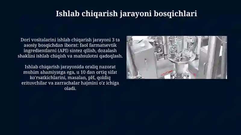 Farmatsevtik ishlab chiqarishni asosiy tushuncha va atamalari 4