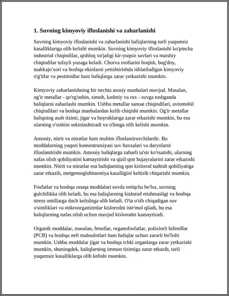 BALIQLARNING YUQUMSIZ KASALLIKLARI 4