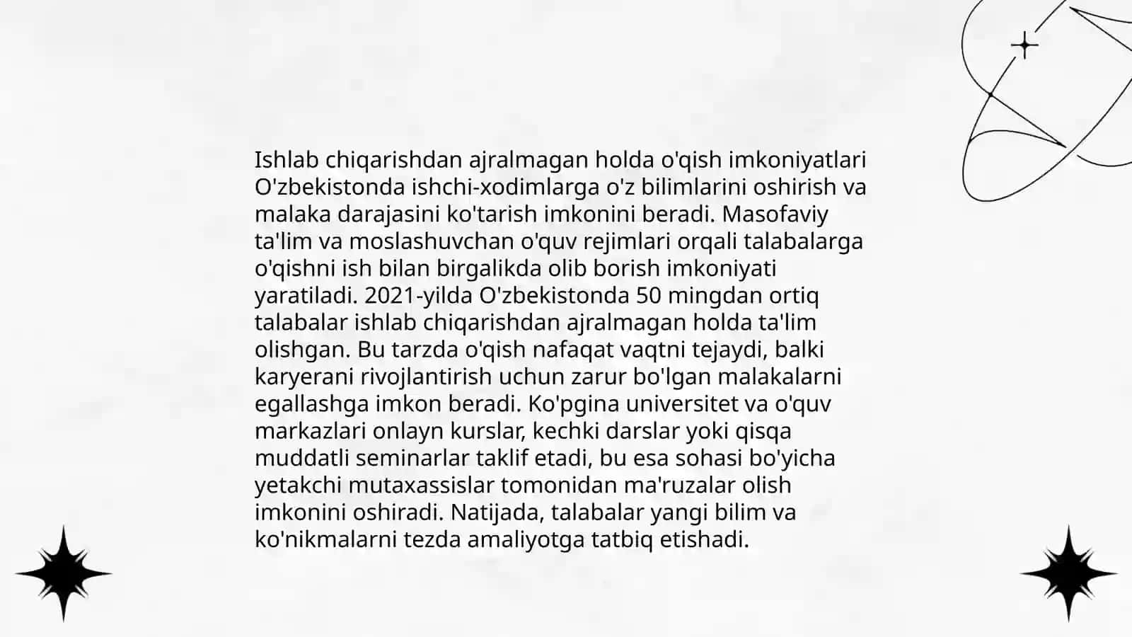 Masofaviy ta'limning afzalliklari 4