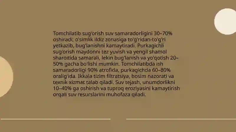 Suv resurslaridan foydalanish texnologiyalari 4