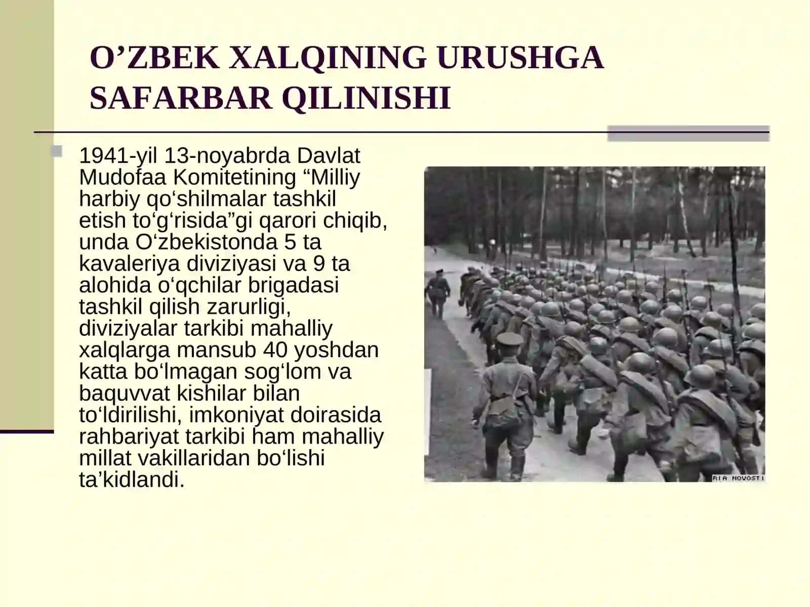 O‘zbekiston ikkinchi jahon urushi yillarida 4