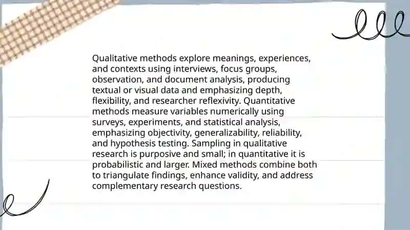 Methods of investigation. Types of investigation 4