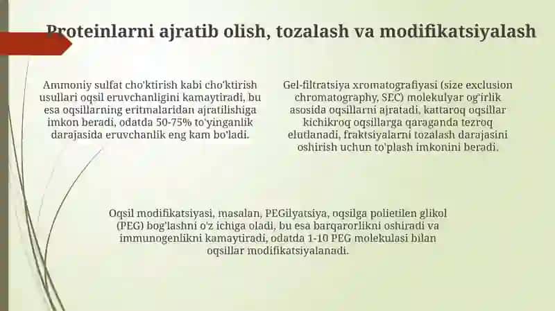 Proteinlarning mohiyatini tushunish va manbalari 4