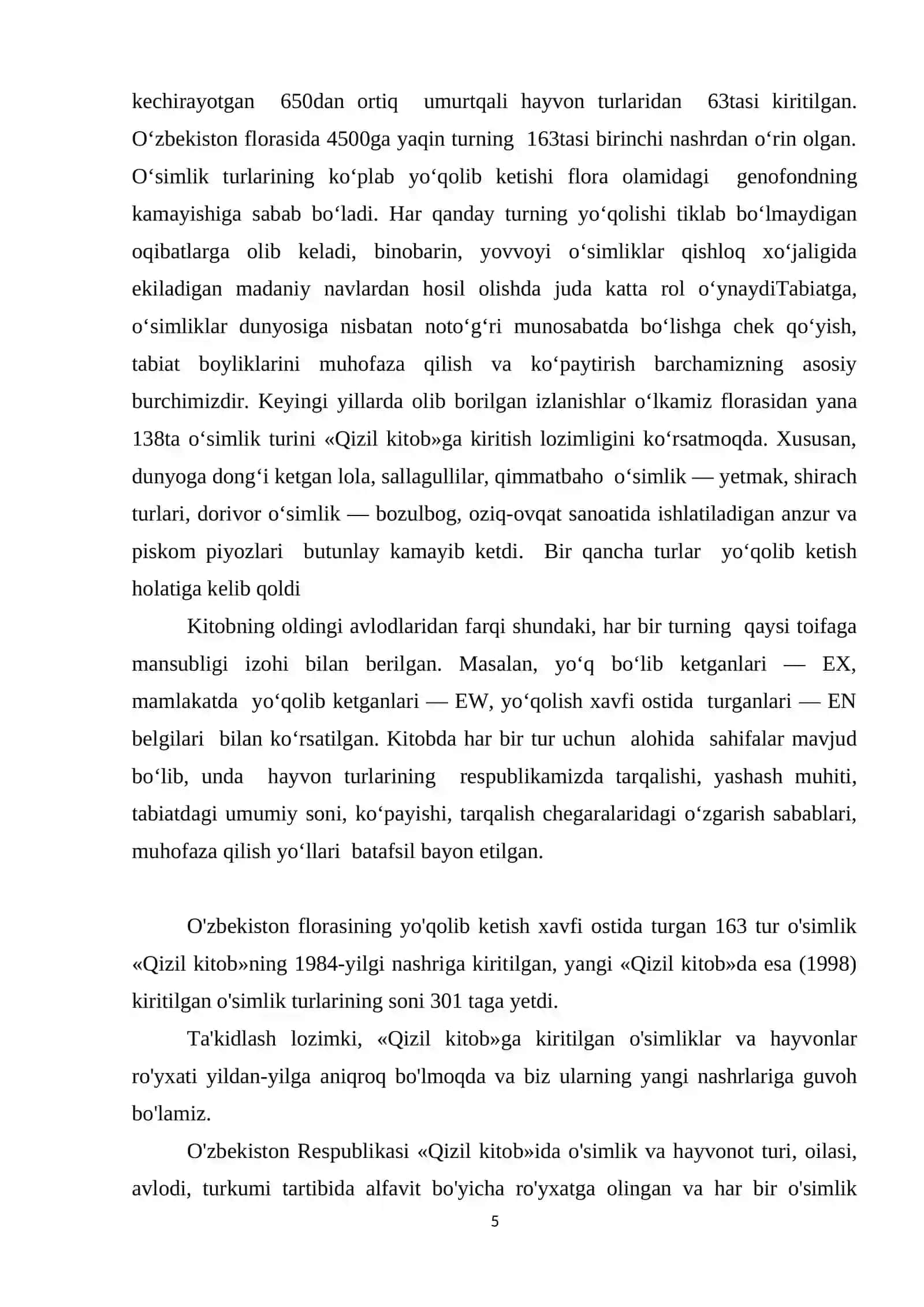 Qizil Kitob Haqida Ma'lumot 4