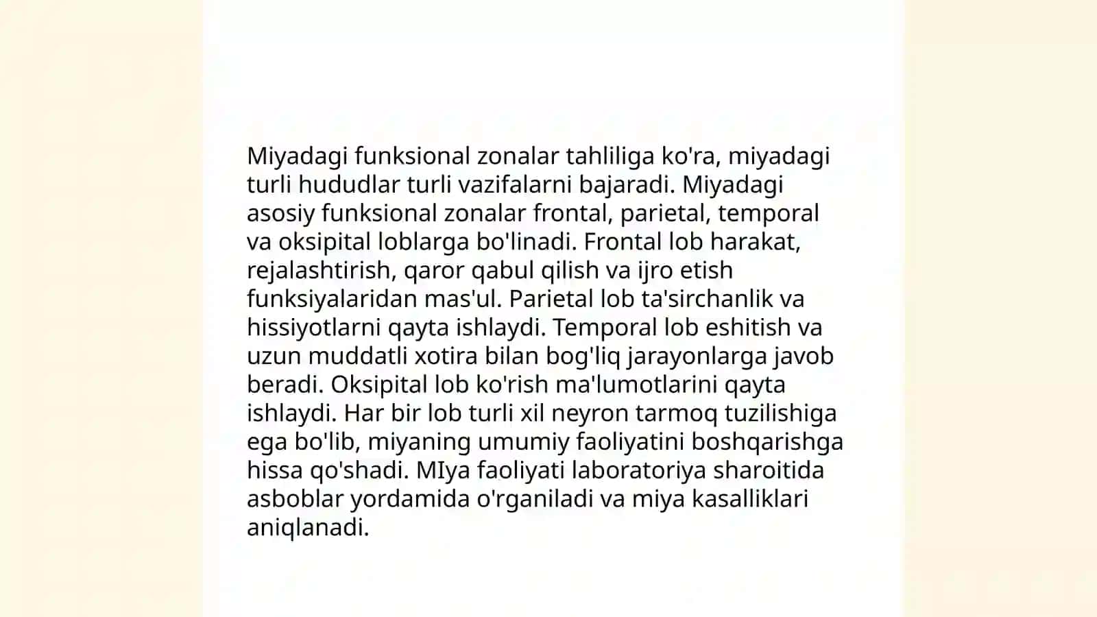 Odam miyasi anatomiyasi 4