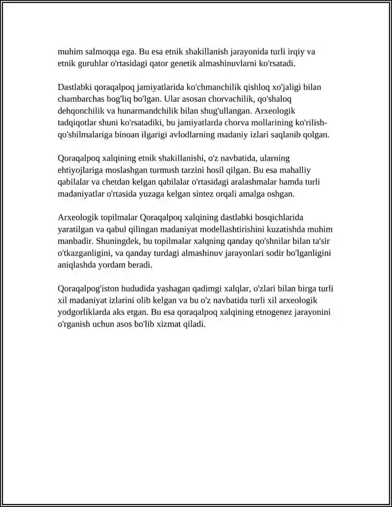 QORAQALPOGISTON XALQINING ETNIK SHAKILLANISHI 4