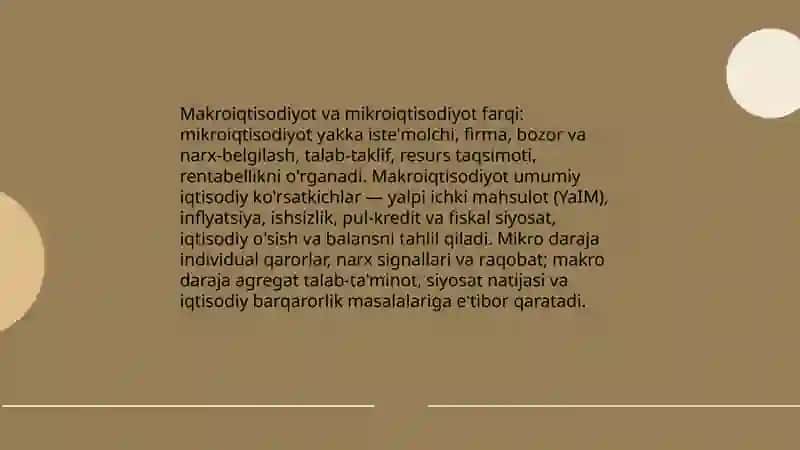 Makroiqtisodiyot faniga kirish 4