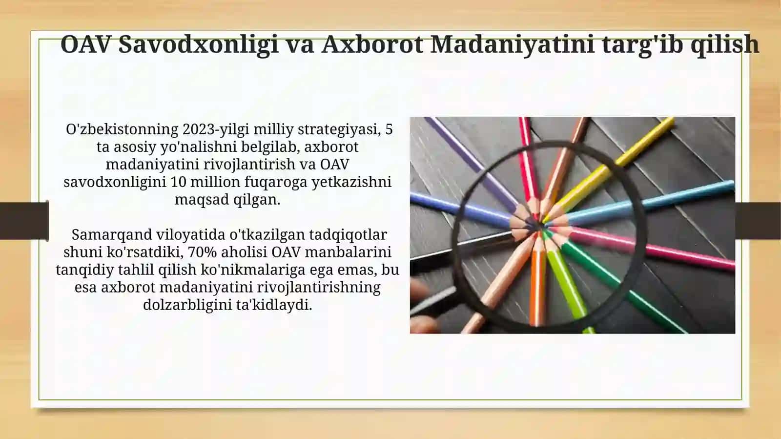 OAV Savodxonligining Maqsad va Vazifalari 4