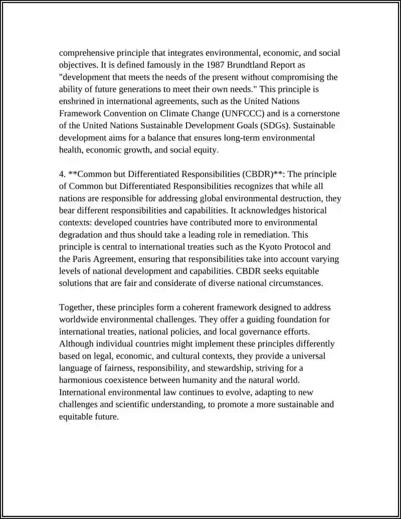 INTERNATIONAL ENVIRONMENTAL LAW 4