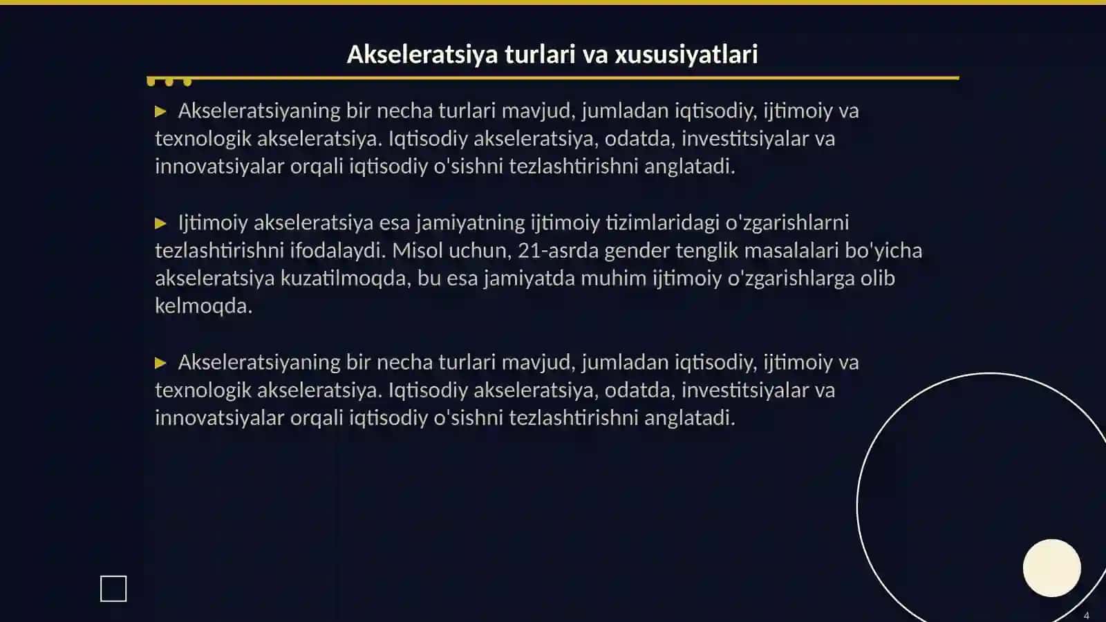 Akseleratsiya 4