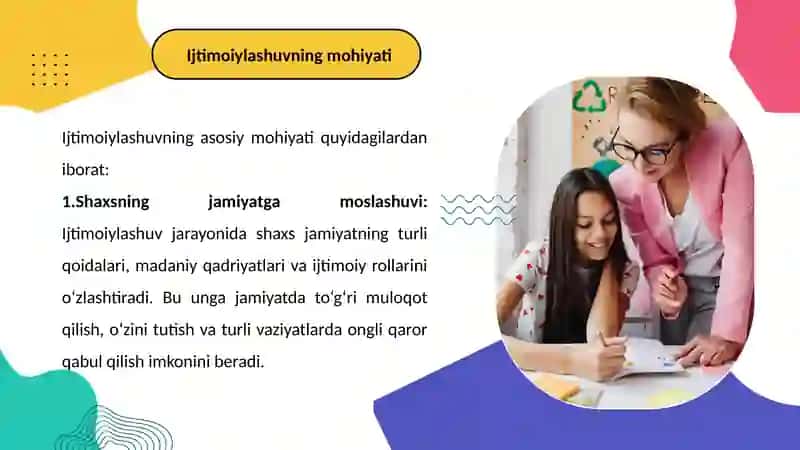 “Ijtimoiylashuv tushunchasi jarayoni, vositalari” 4
