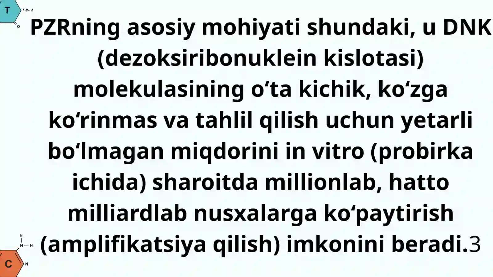 PZR jarayoni bosqichlari va usullari 4