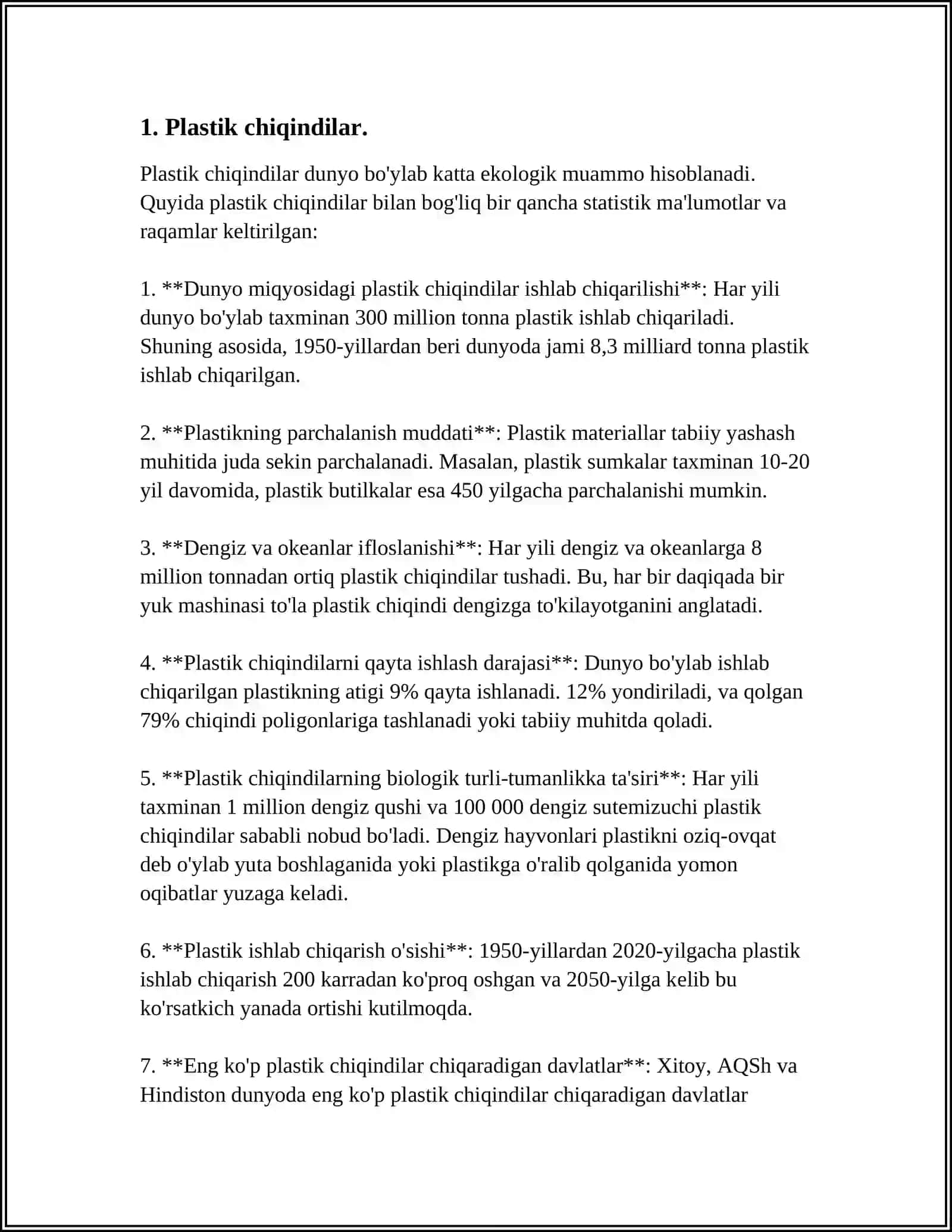 DUNYO OKEANLARINING IFLOSLANISH MUAMMOLARI 4