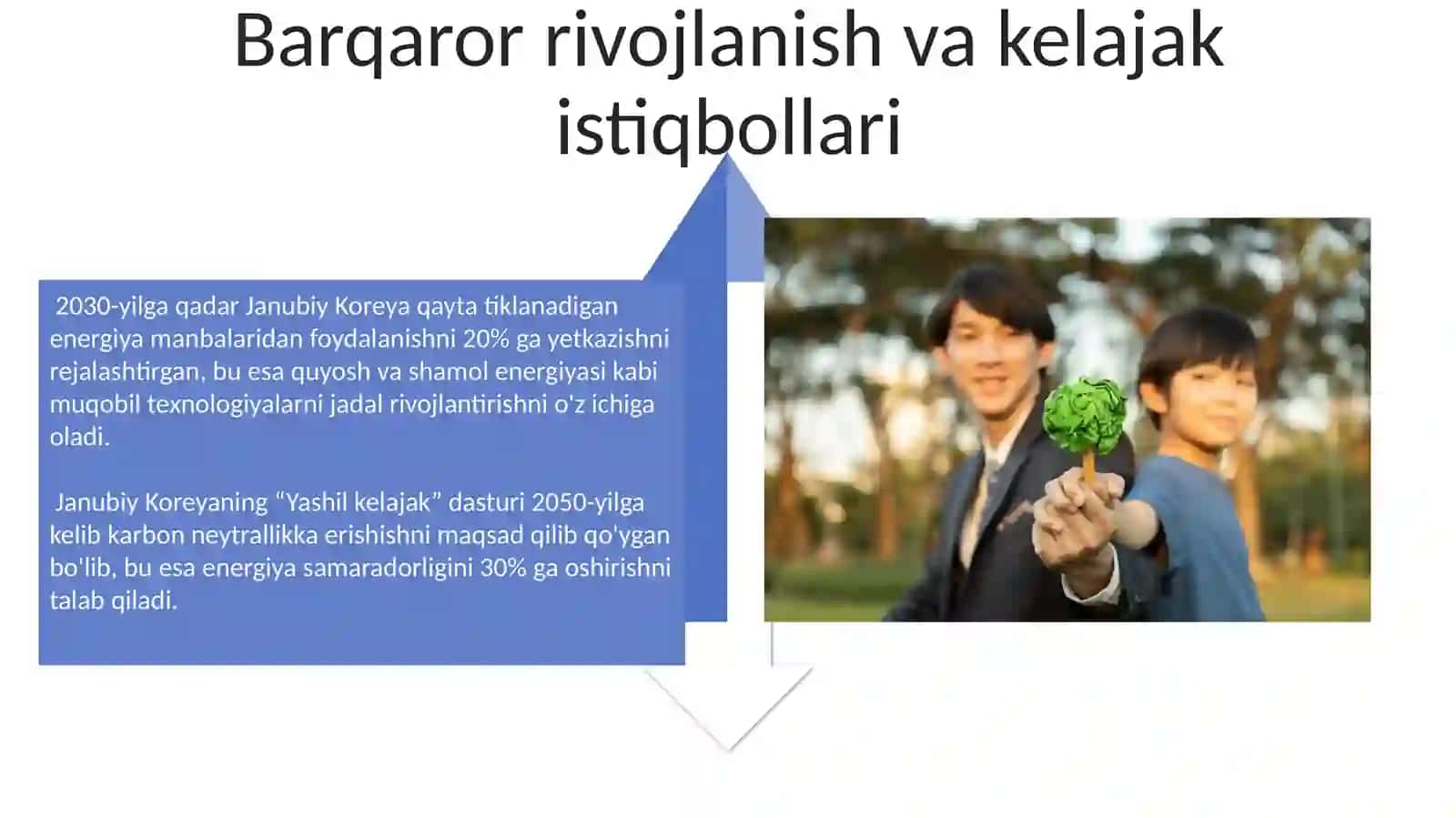 Janubiy Koreya yashil iqtisodiyoti 4