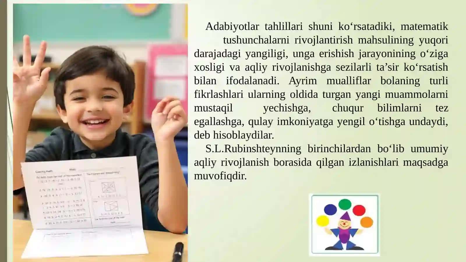 Matematik tushunchalar 4