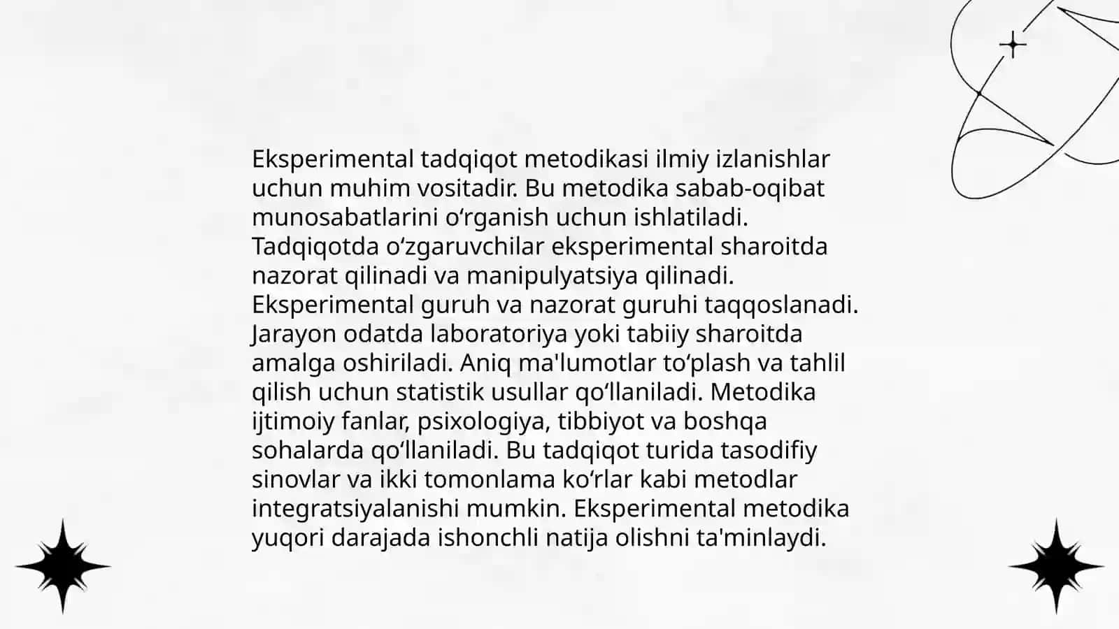 Pedagogika fanining ilmiy-tadqiqot metodlari 4