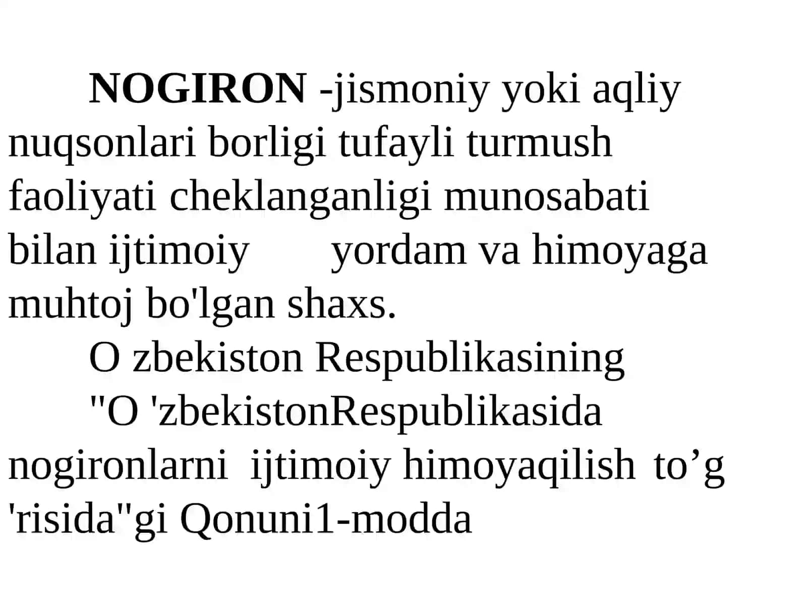 Nogironlik pensiyalari 4