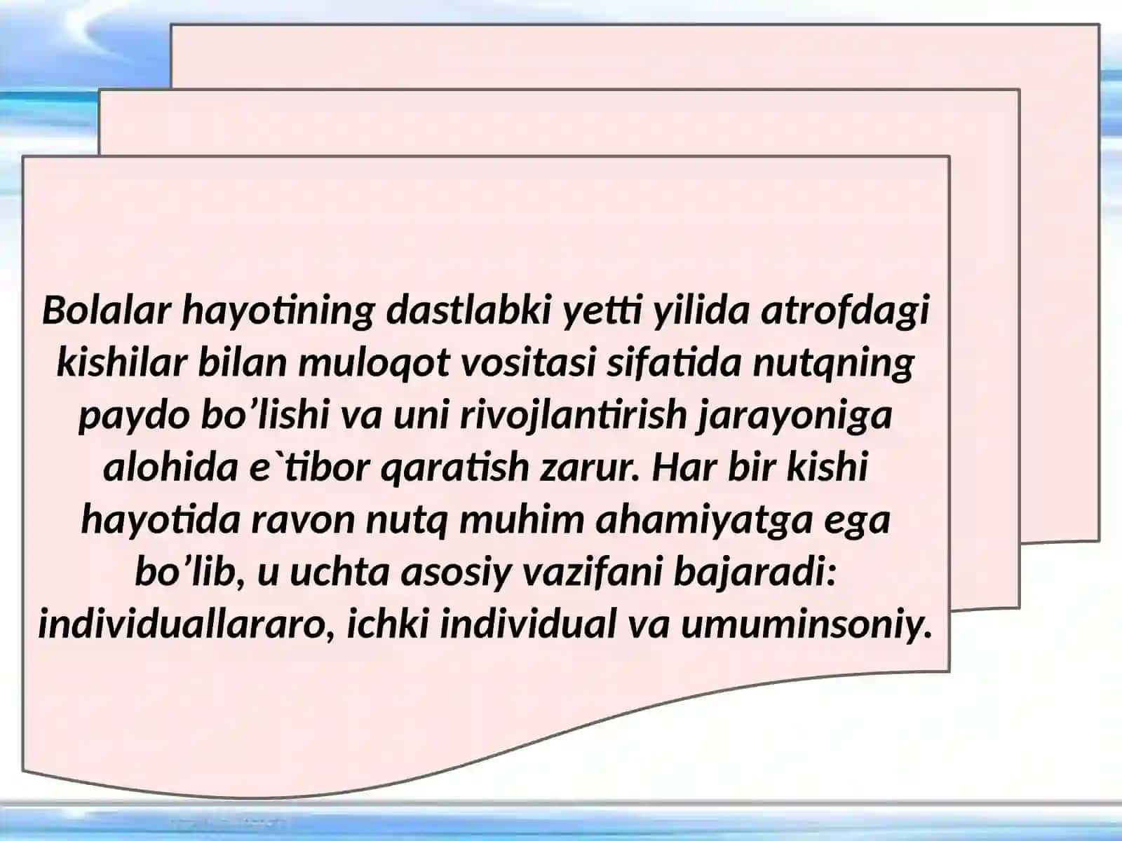 Ravon nutqni rivojlantirish 4