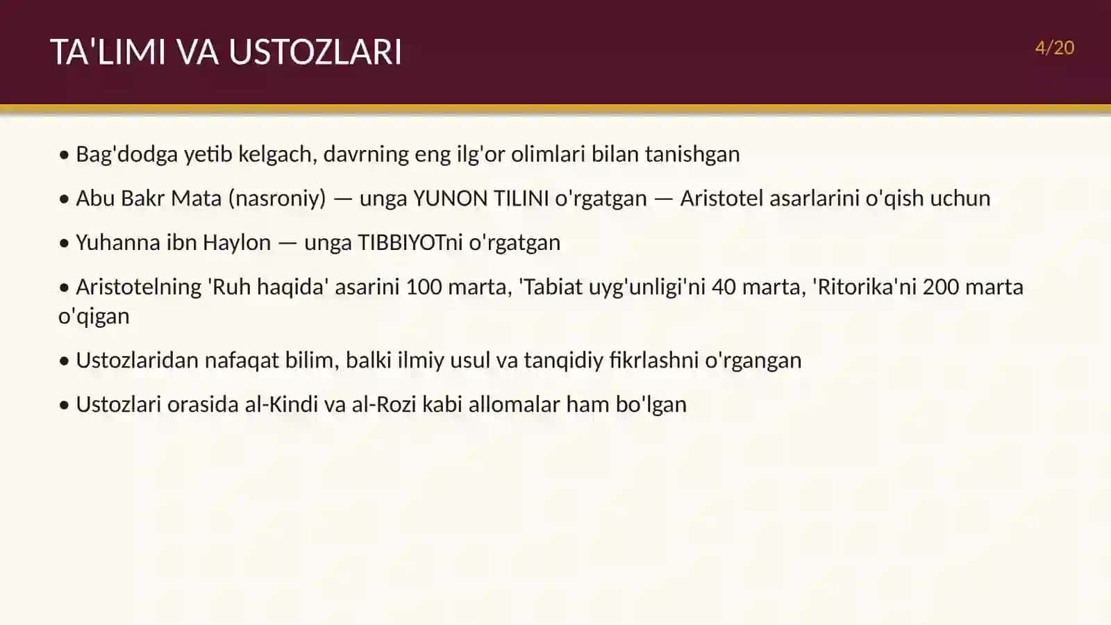 Abu Nasr Forobiy 4