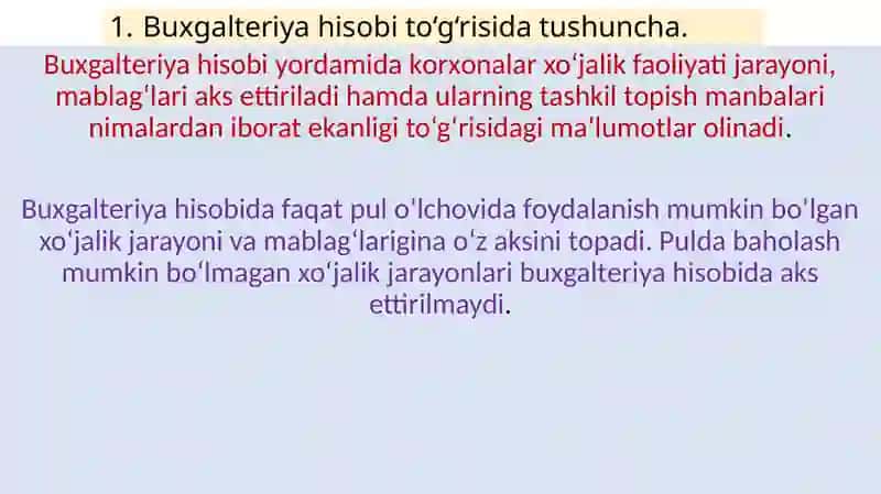 Buxgalteriya hisobi xizmatini tashkiletish 4