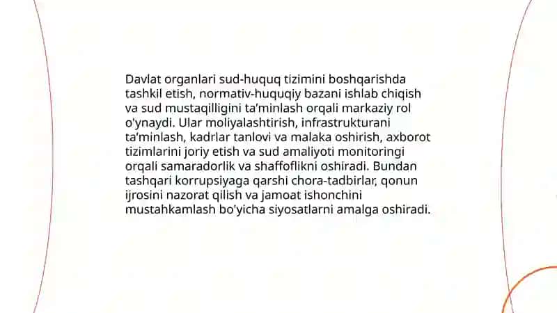 Adliya sohasida davlat boshqaruvi 4