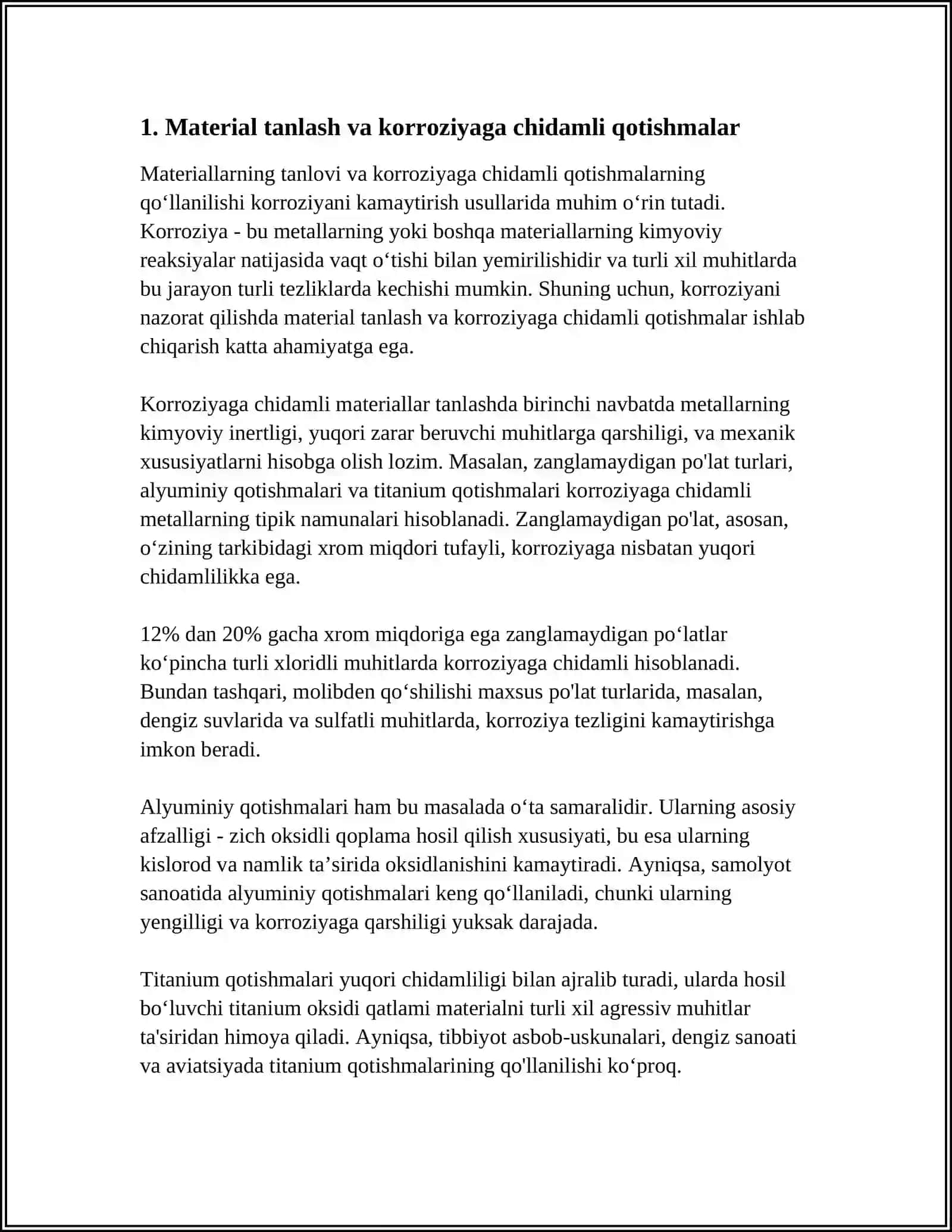 KORROZIYANI KAMAYTIRISH USULLARI 4