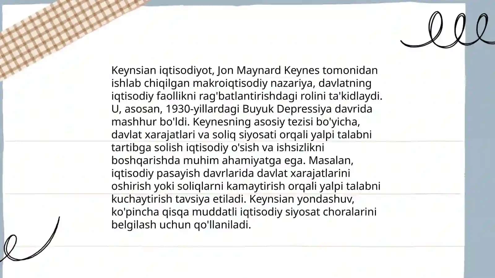 Neo-Klassik Iqtisodiyot 4