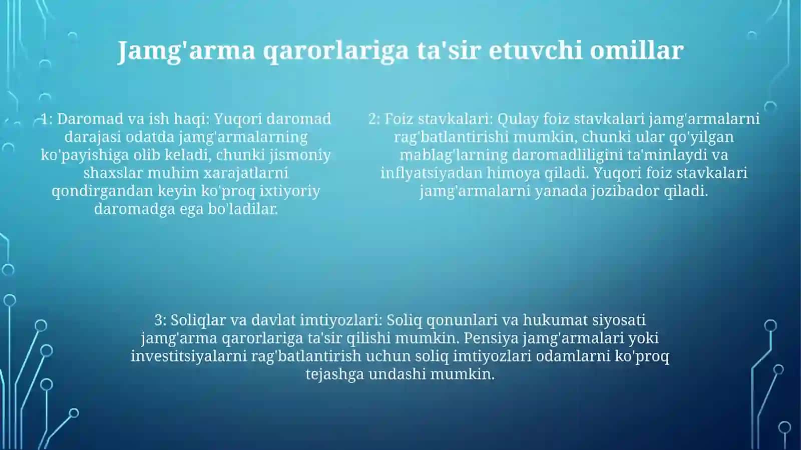 Is'Temol JamgʻArma Va Investitsiya 4