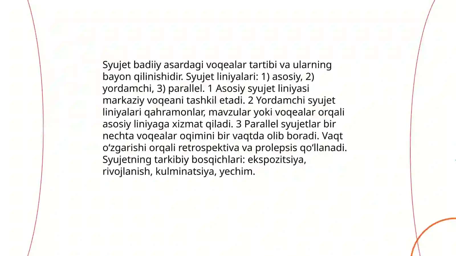 Badiiy asar tuzilishi va obrazlar tasnifi 4