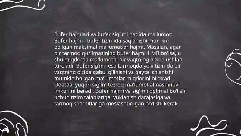 Bufer sistemalar. Kislota-asosli muvozanat 4