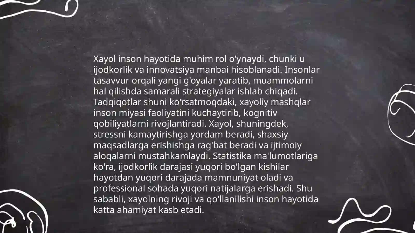 Xayol jarayonlari va xayol turlari 4