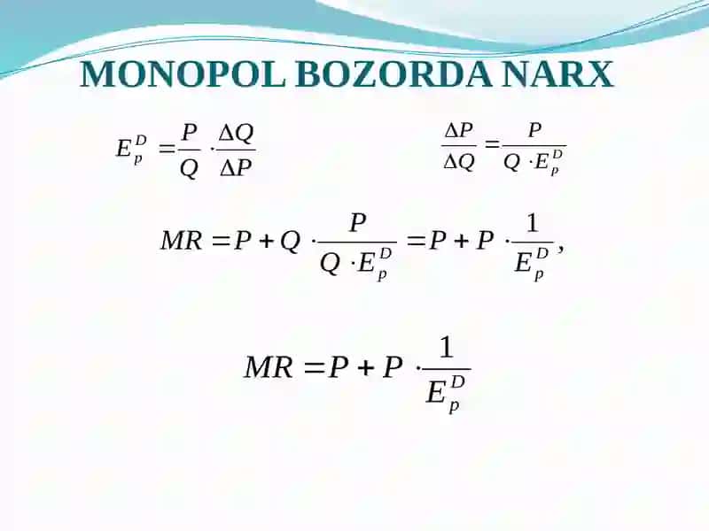 BOZOR HOKIMIYATI SHAROITIDA NARX BЕLGILASH TAMOYILLARI 4