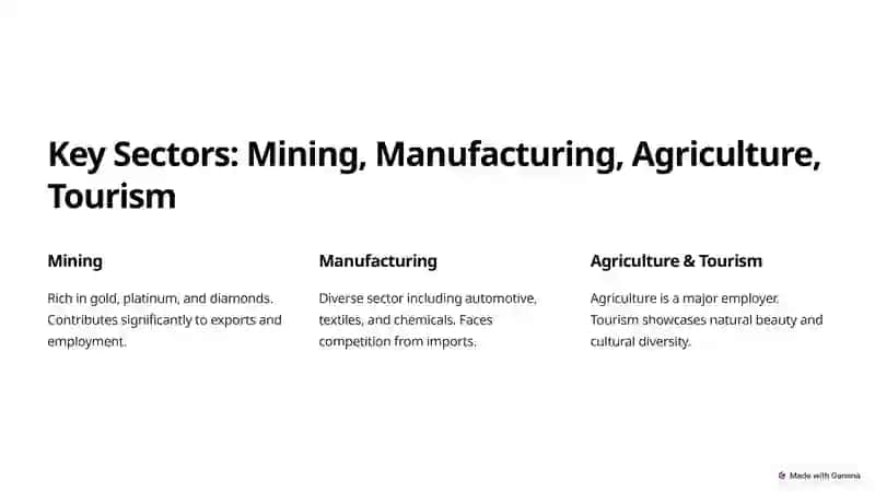 South Africa's Economy Overview 4