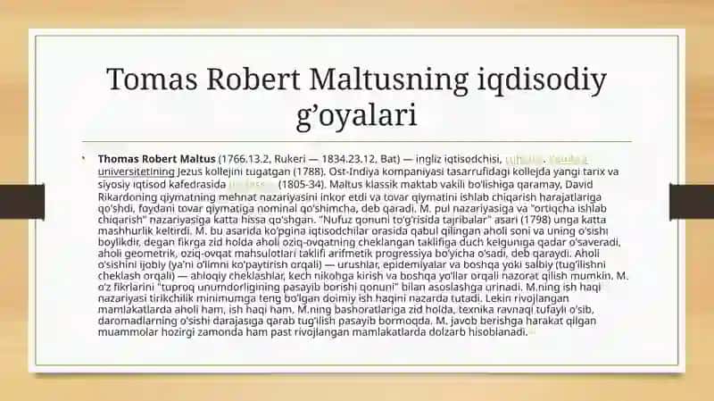 klassik iqdisodiy maktabning rivojlaniwi 4