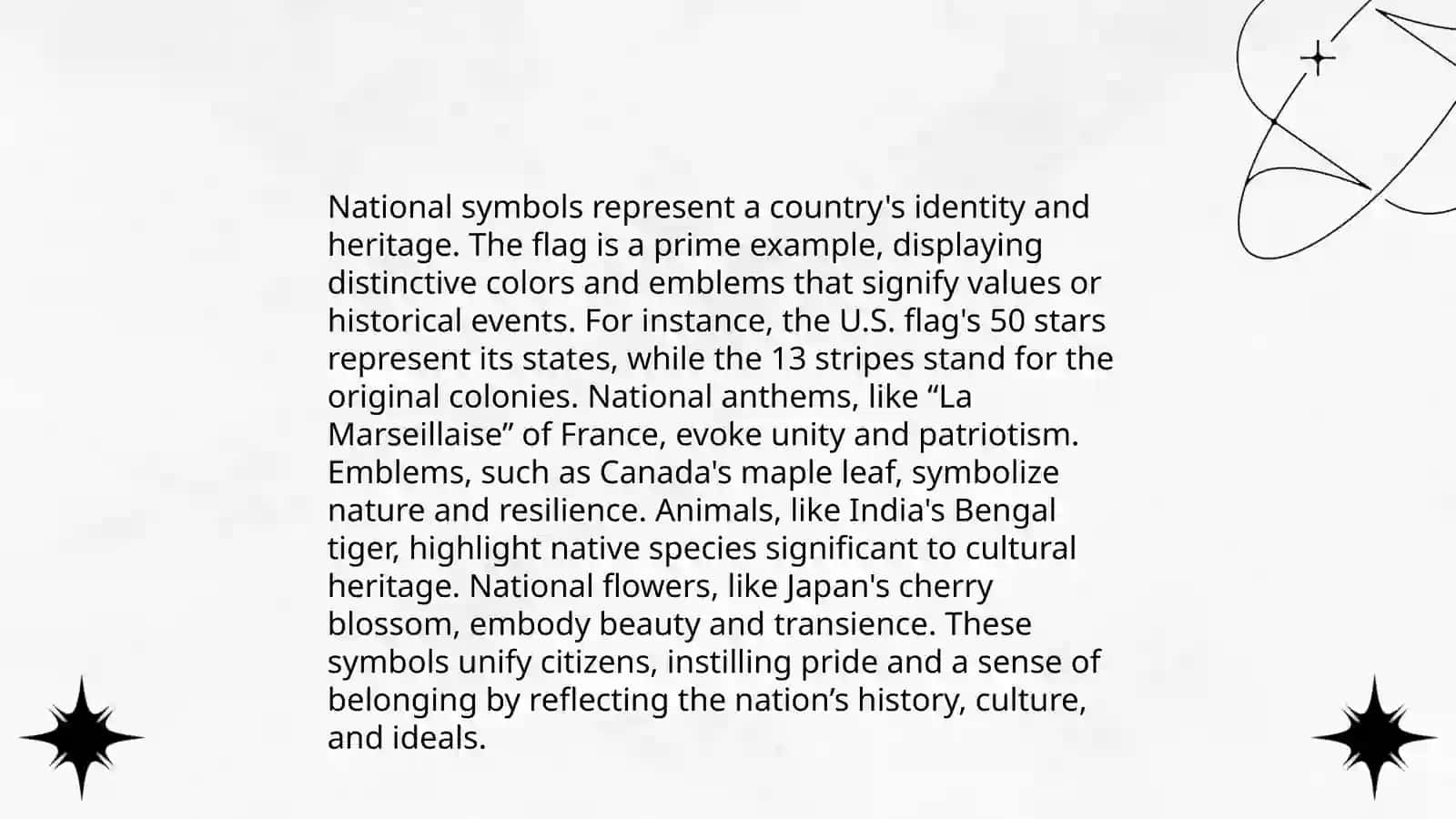 National customs and values 4