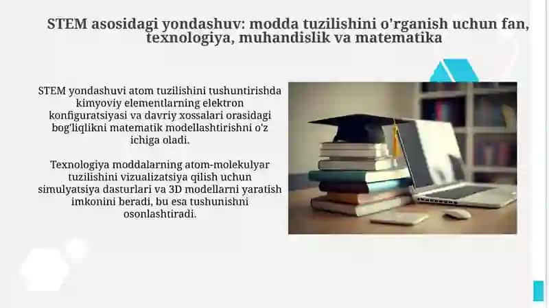 Modda tuzilishini o'qitishda STEM va tajribaga asoslangan ta'lim 4