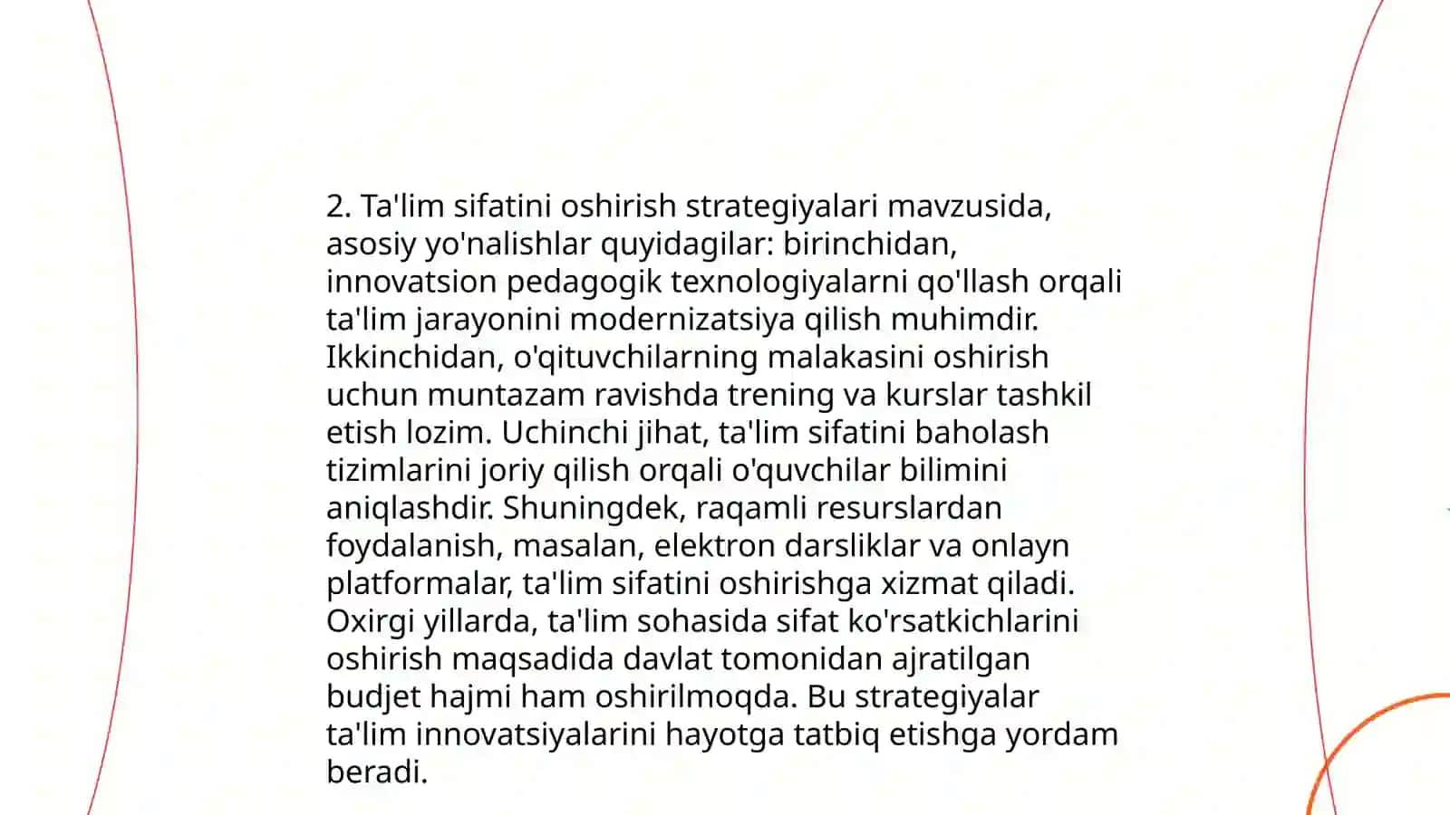 Ta'lim boshqaruv tizimlari 4