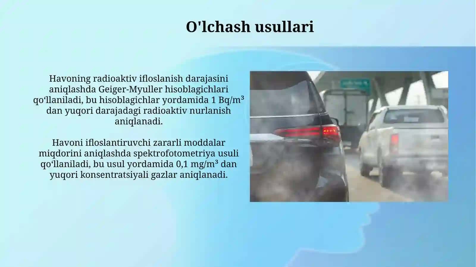Havoning ifloslanish darajasi 4