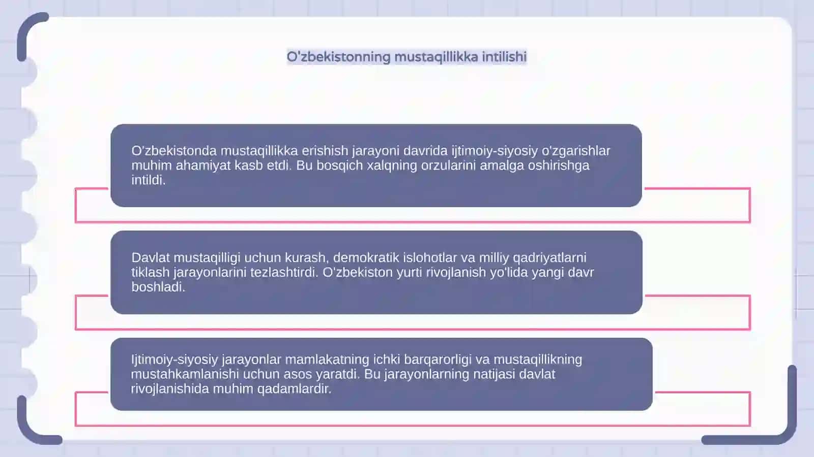 Mustaqillikga erishish jarayonlar 4