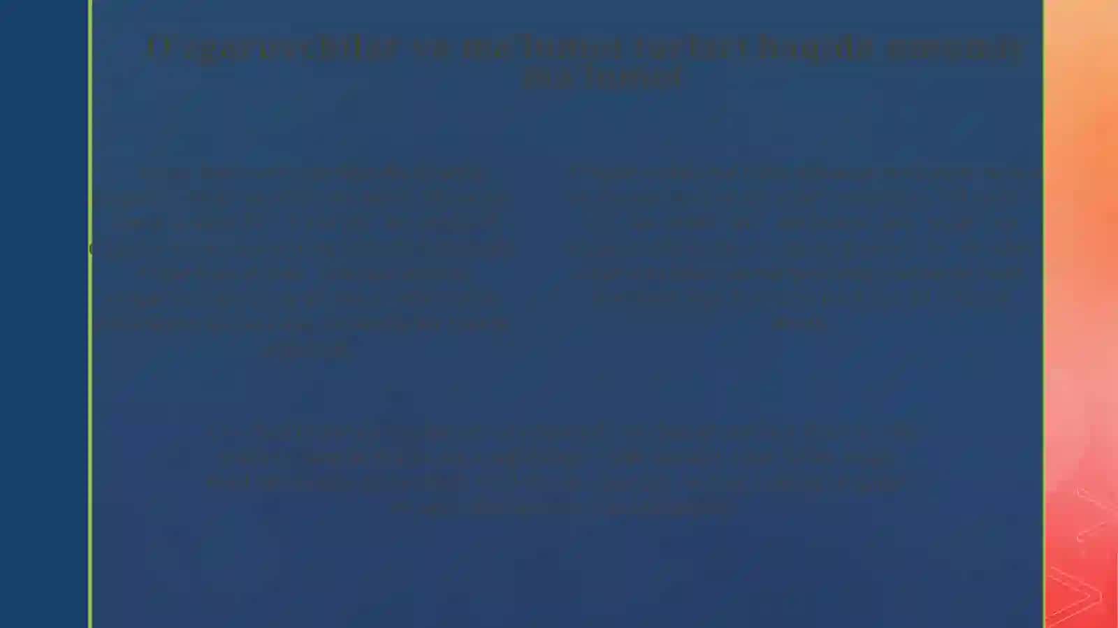 C++ tilida berilgan turlar va oʻzgaruvchilar 4