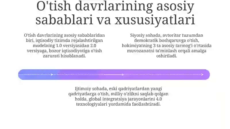 O‘tish davrining mohiyati va ahamiyati 4
