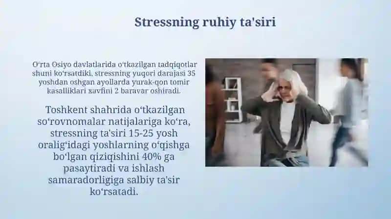 Stress va uning inson hayotiga taʼsiri 4