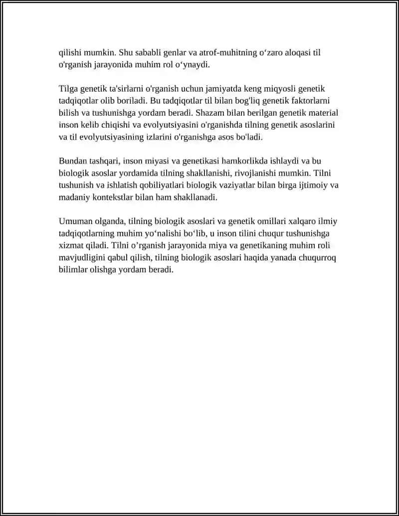 TILLARNING SHAKLLANISHI VA RIVOJLANISHI 4