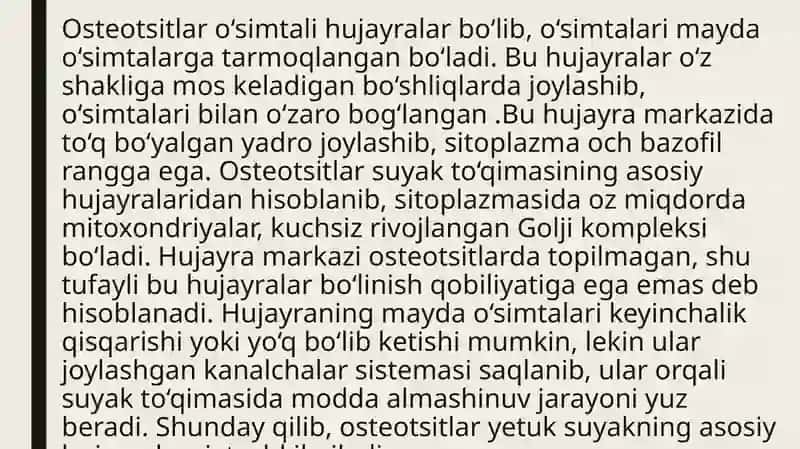 Suyak Va Tog’ay toqimasi 4