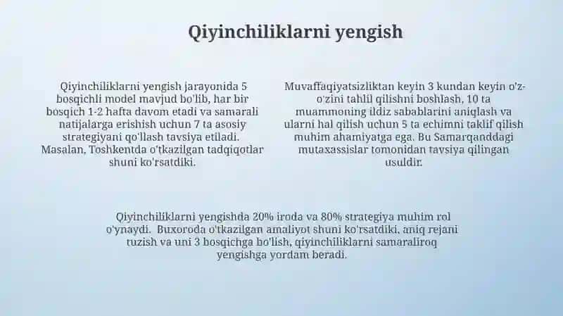 Tafakkur taraqqiyoti boshqichlari 4
